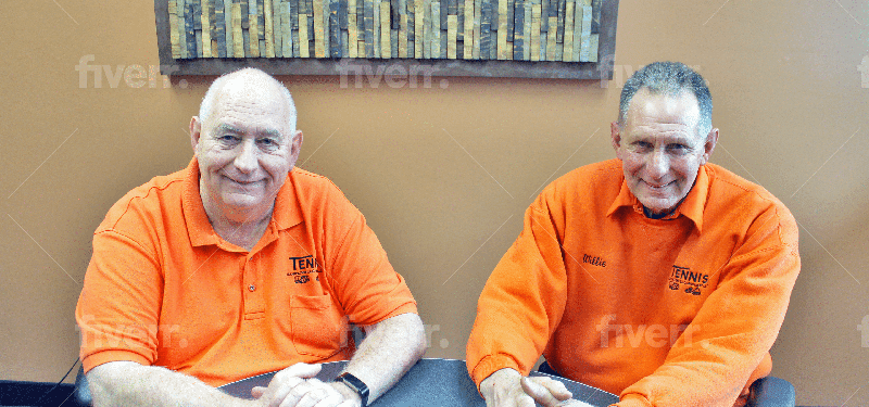 Founders of Tennis Sanitation representing local garbage service in the East Metro